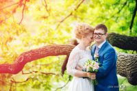 нежные фото свадьбы