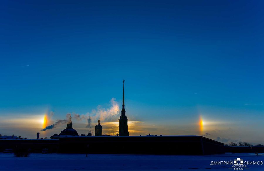 Фотографии гало, Петербург